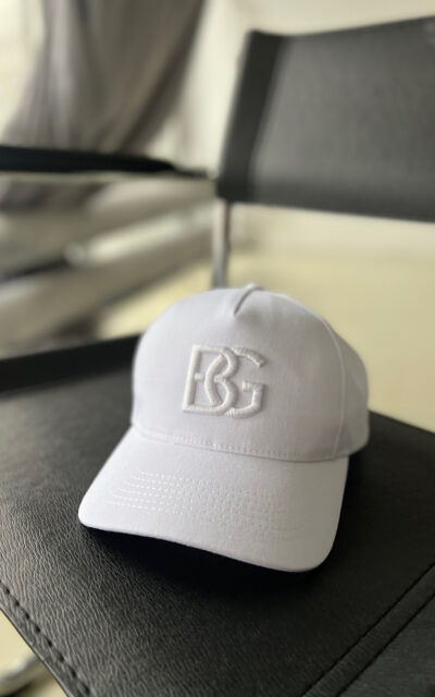 Czapka BG Logo cap | biały