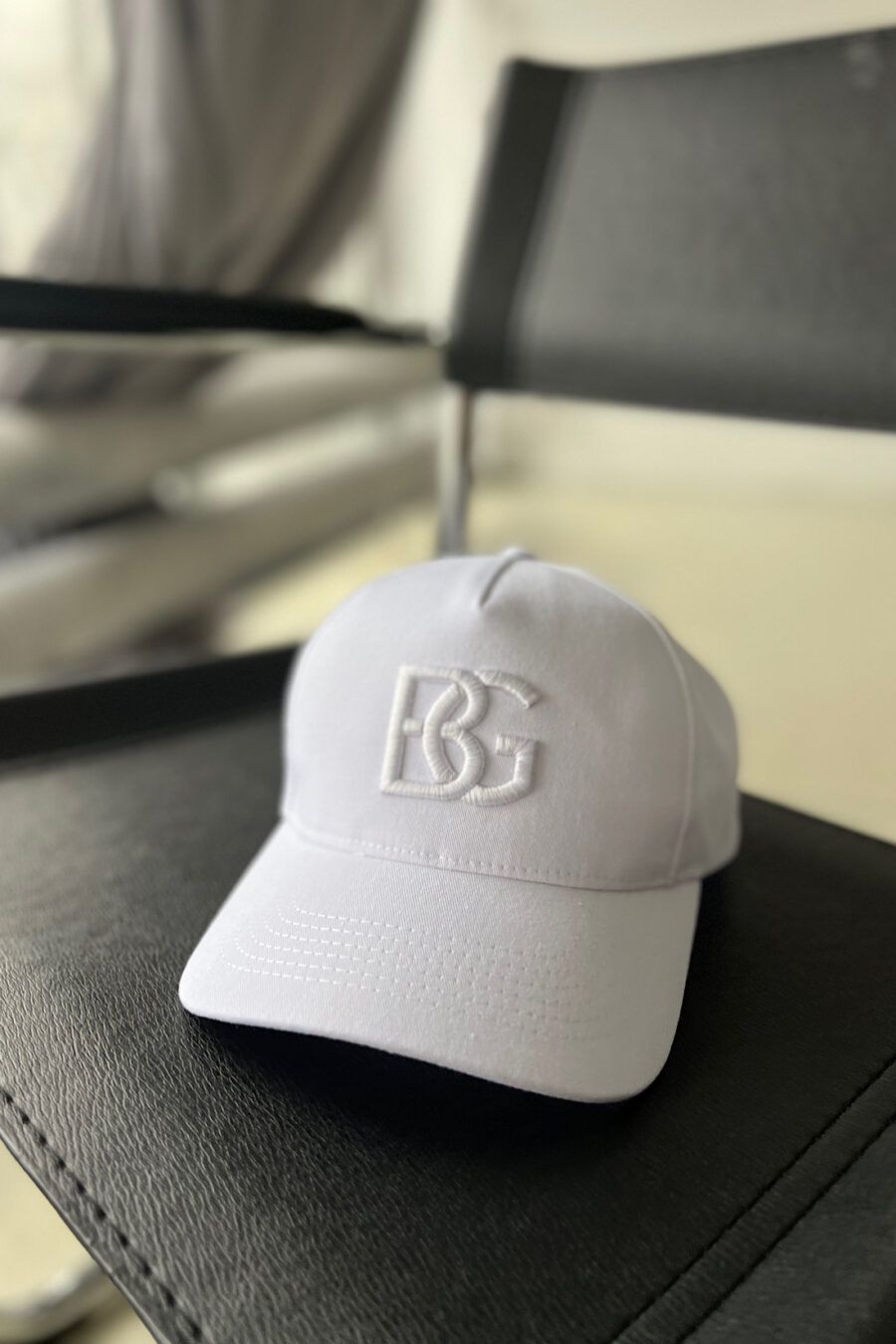 Czapka BG Logo cap | biały