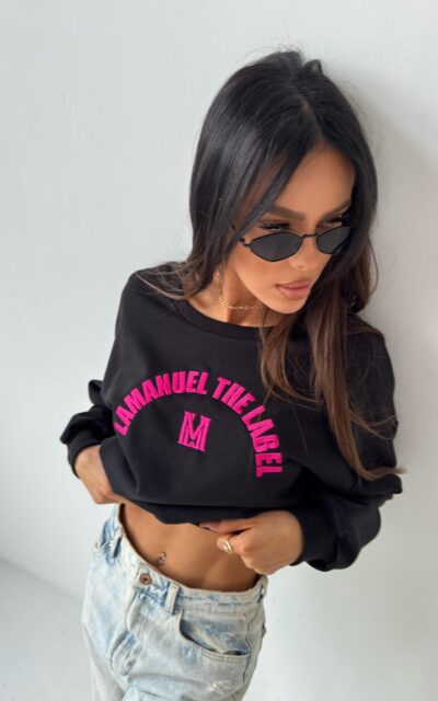 Bluza CLOUT Czarna Lamanuel