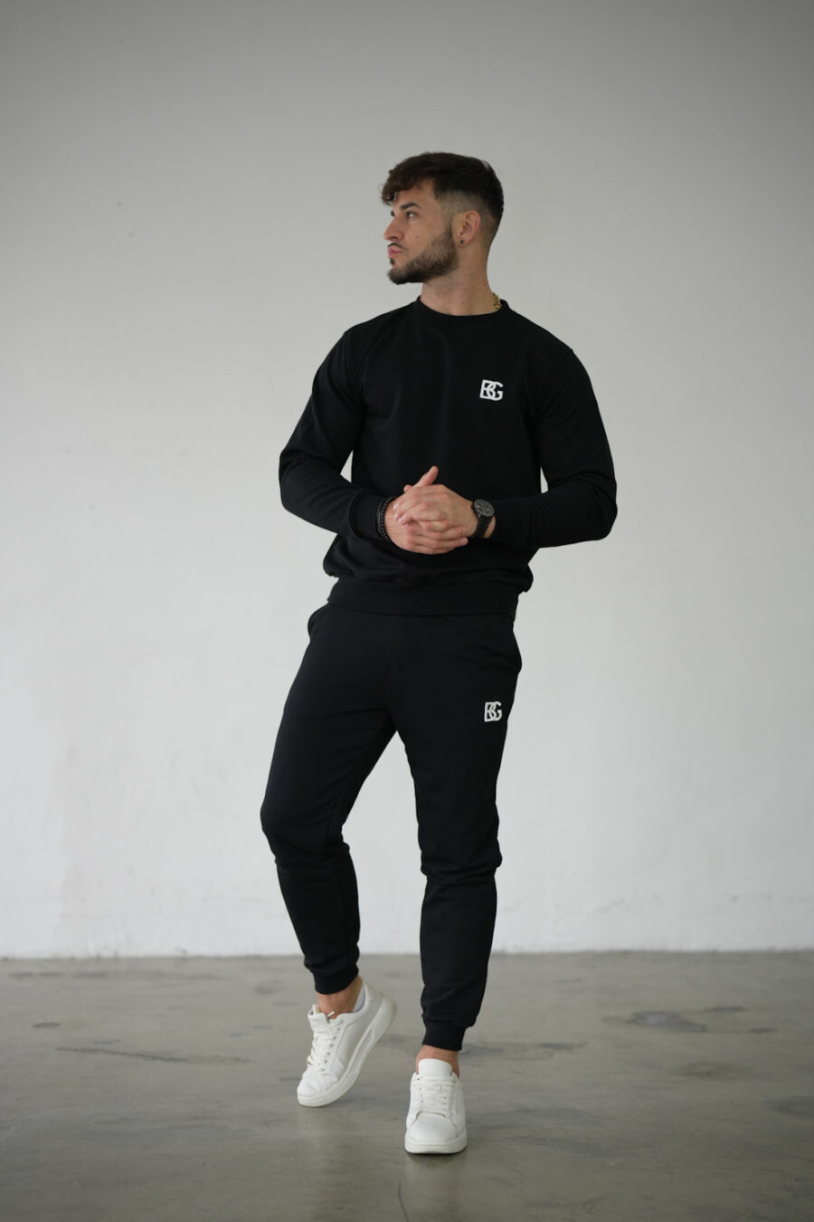 Spodnie męskie BG Brand | czarny - obrazek 13