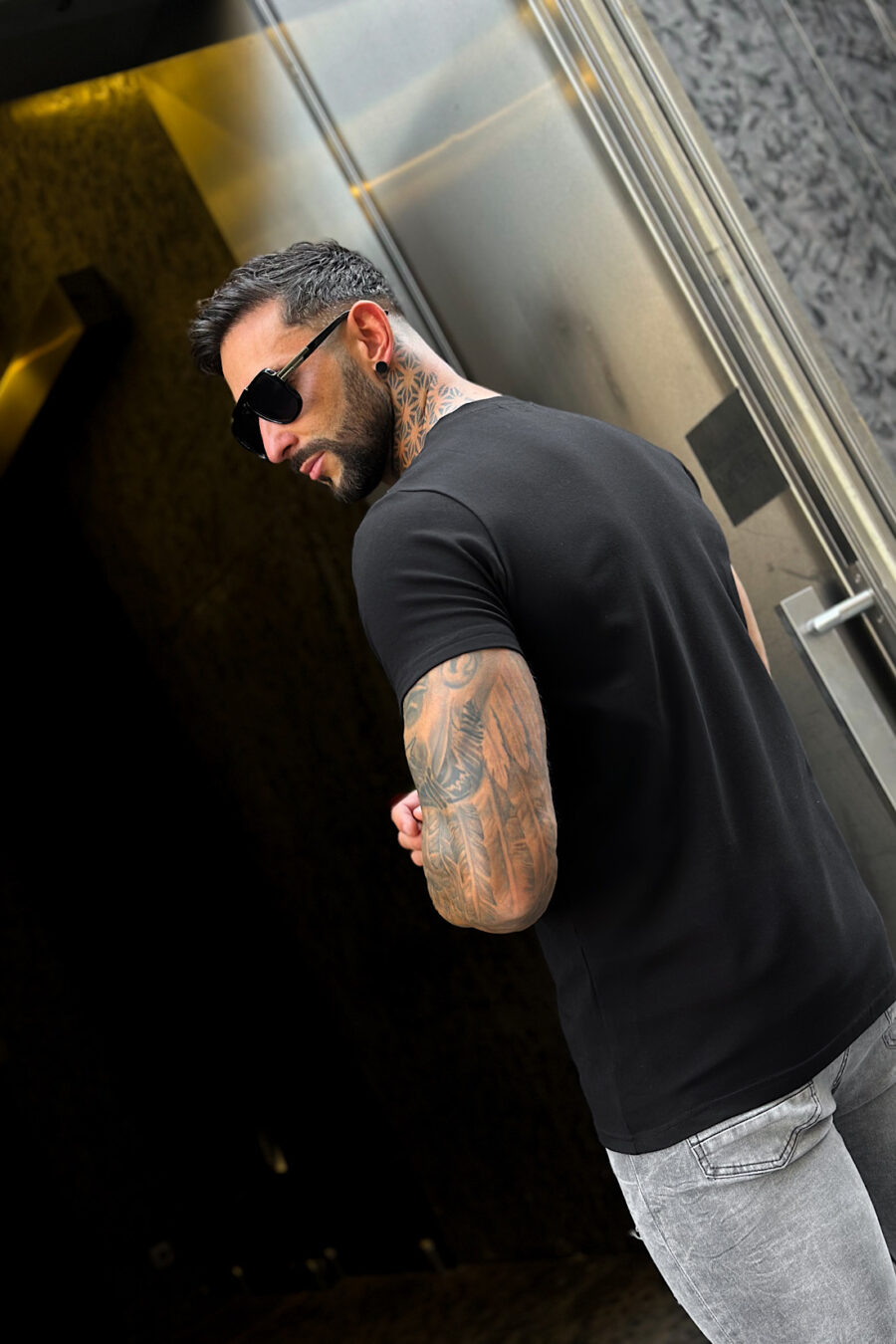 T-Shirt BG Signature | czarny - obrazek 5