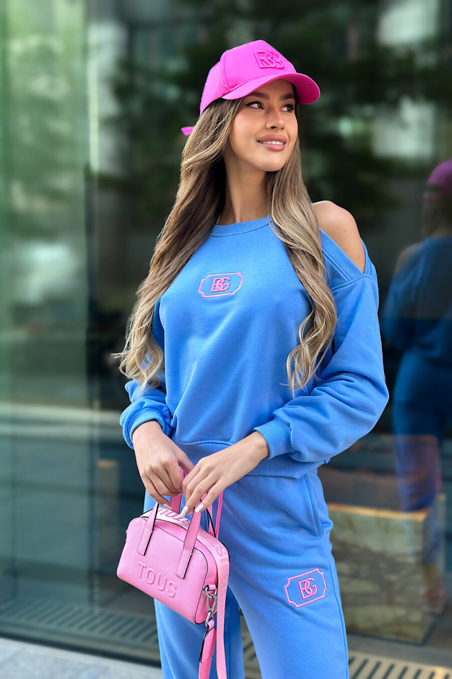 Dres damski BG Fusion | niebieski - obrazek 4