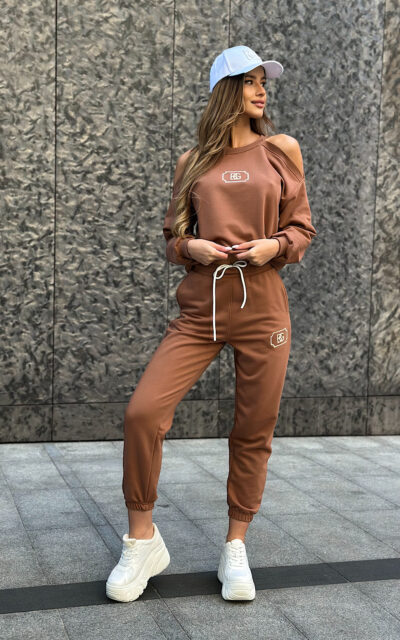 Dres damski BG Fusion | mokka