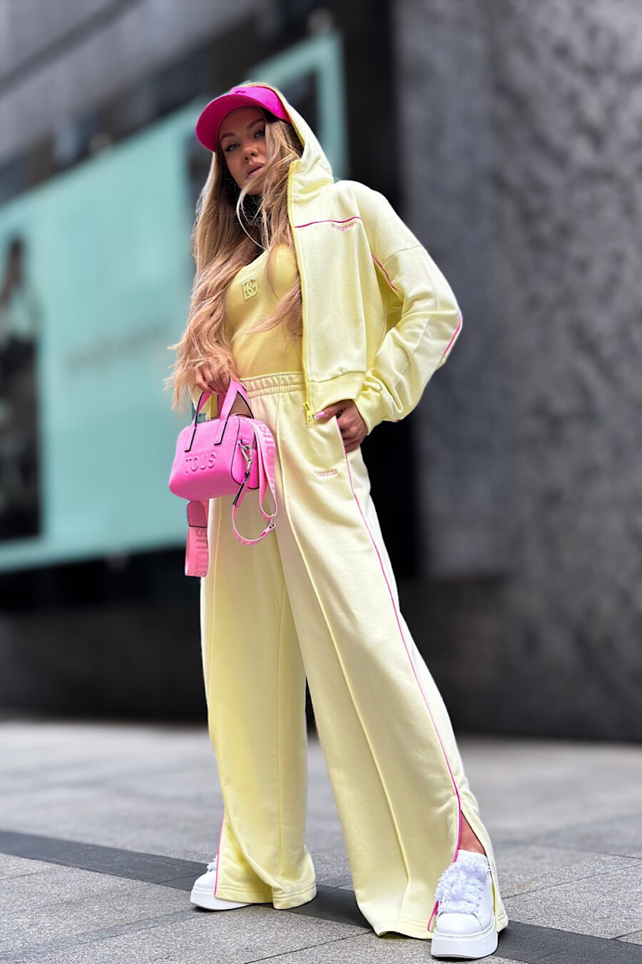 Dres damski BG Cookie | bananowy - obrazek 3