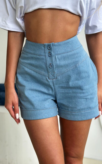 Szorty damskie BG Denims | jasny niebieski
