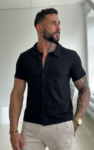 T-Shirt męski BG Ralph | czarny