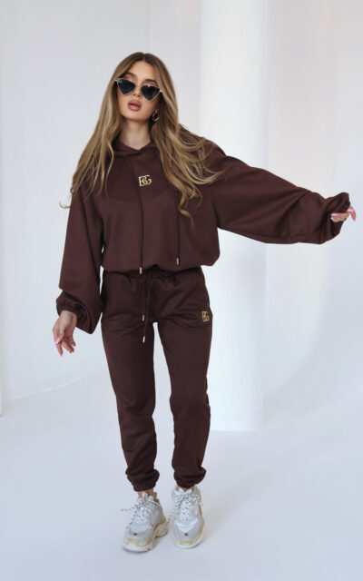 Dres damski BG Emu | czekolada