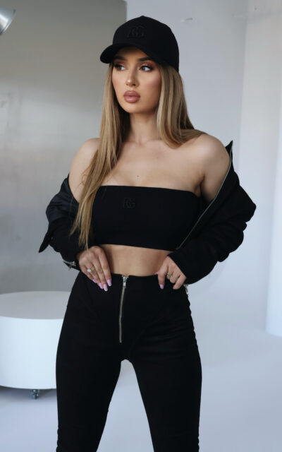 Top damski BG Titty | czarny
