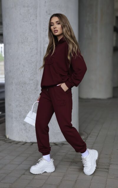 Dres damski BG Matchy | bordo