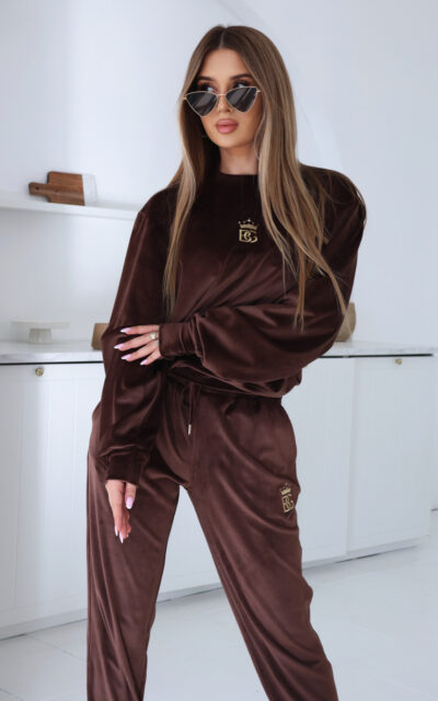 Dres damski BG Queeny | czekolada