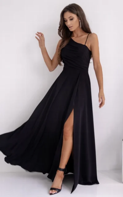 Sukienka Maxi MONAKO 1420 Czarny
