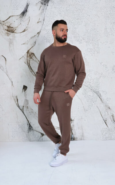 Komplet męski BG Vinci | cappuccino