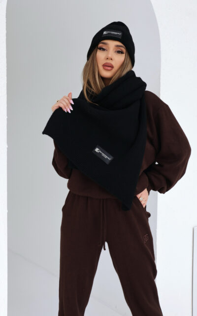 Szalik BG Bear | czarny