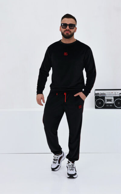 Dres męski BG Aero | czarny