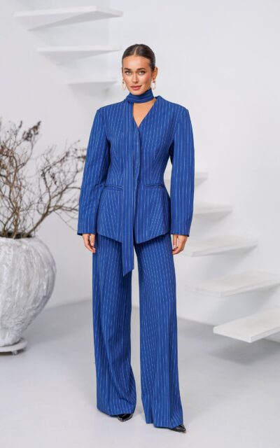 CAIRO Garnitur Damski Dwuczęściowy C552 Niebieski