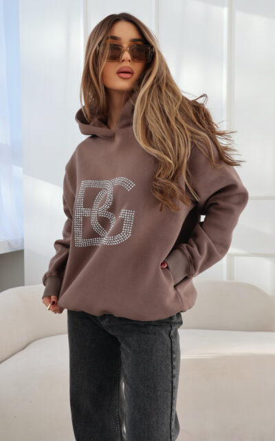 Bluza damska BG Diamond | cappuccino