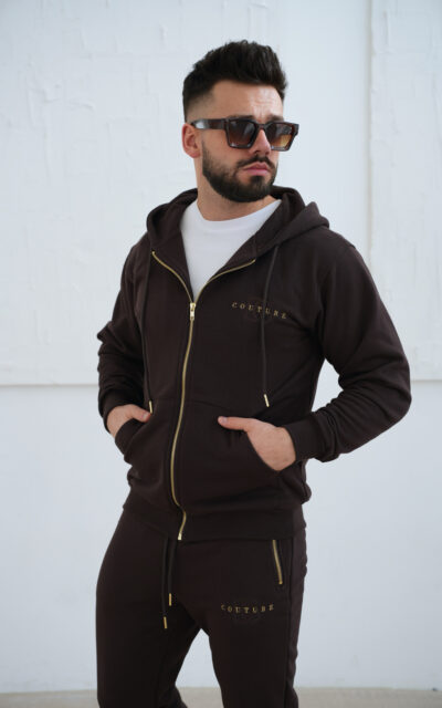 Bluza męska BG Far | gorzka czekolada