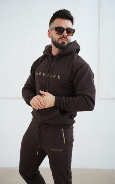 Bluza męska BG Gang | gorzka czekolada